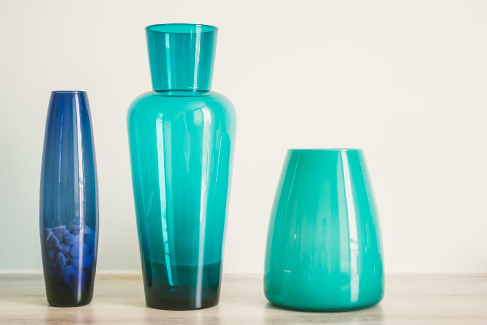 Colorful Glass Decor for Modern Homes