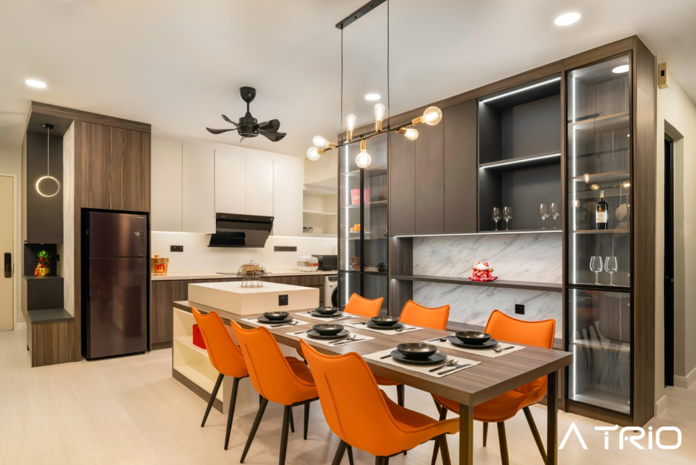 Durable finishes on family-friendly interior design